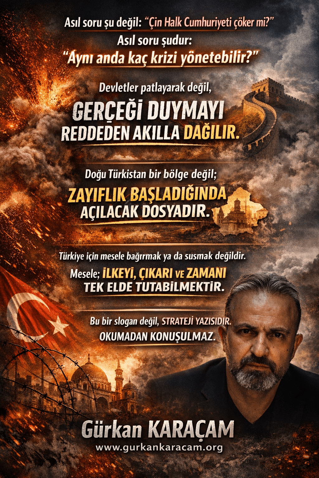 GÜÇ BAĞIRMAZ; İNKÂR EDER ve DEVLETLER TAM DA ORADA KAYBETMEYE BAŞLAR