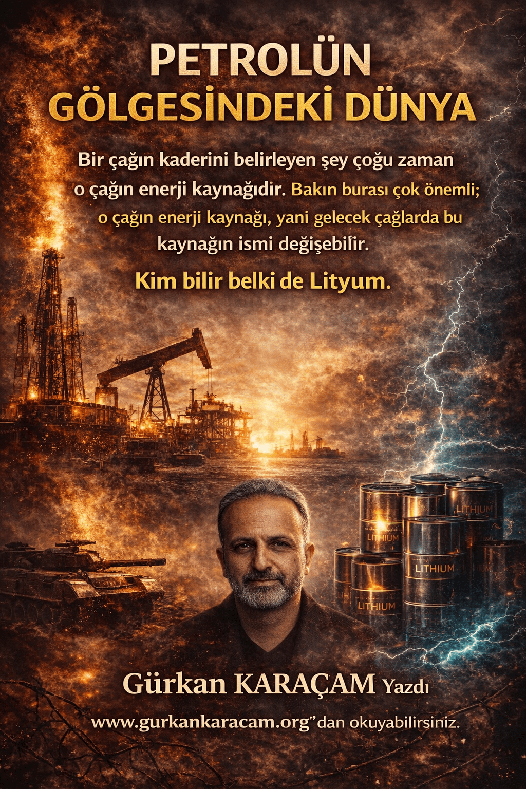 Petrolün Gölgesindeki Dünya: Türkiye Enerji Çağında Seyirci mi, Oyuncu&nbsp;mu?