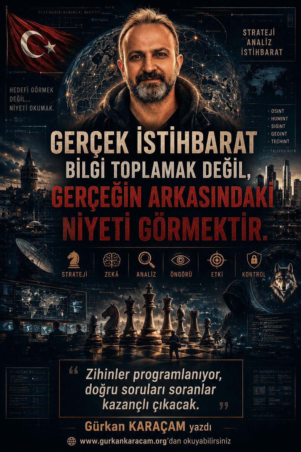 Gerçek İstihbarat Bilgi Toplamak Değil, Gerçeğin Arkasındaki Niyeti&nbsp;Görmektir