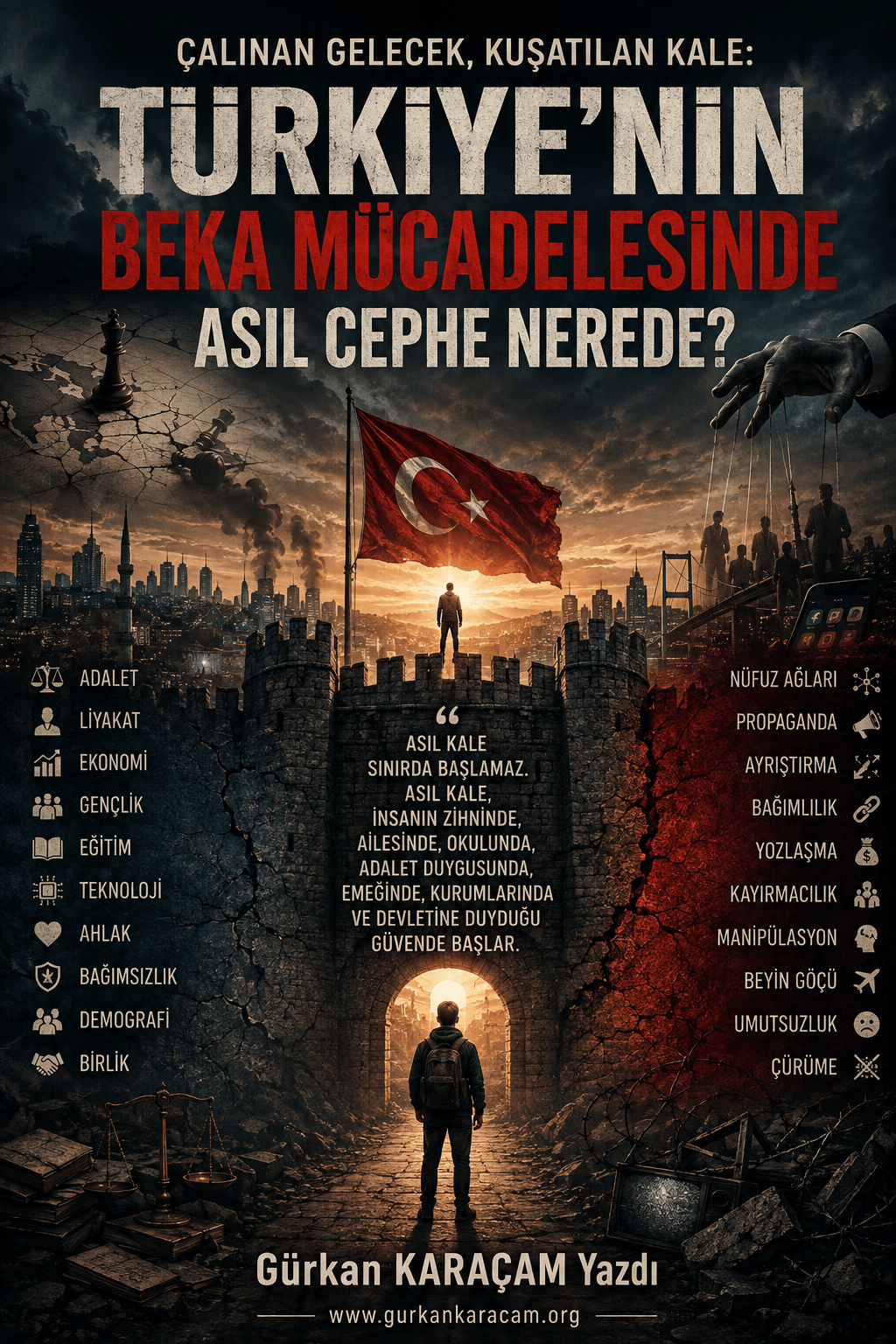 Çalınan Gelecek, Kuşatılan Kale: Türkiye’nin Beka Mücadelesinde Asıl Cephe Nerede?