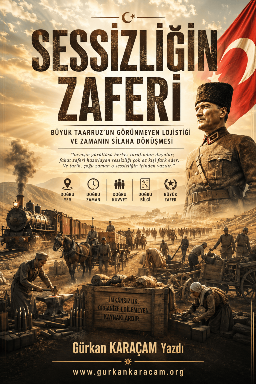 Sessizliğin Zaferi: Büyük Taarruz’un Görünmeyen Lojistiği ve Zamanın Silaha Dönüşmesi