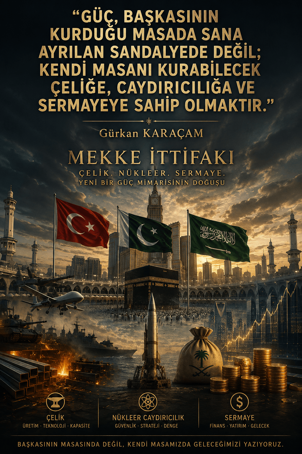 Çelik, Nükleer ve Sermaye: Mekke Anlaşması Küresel Masayı Nasıl Deviriyor?