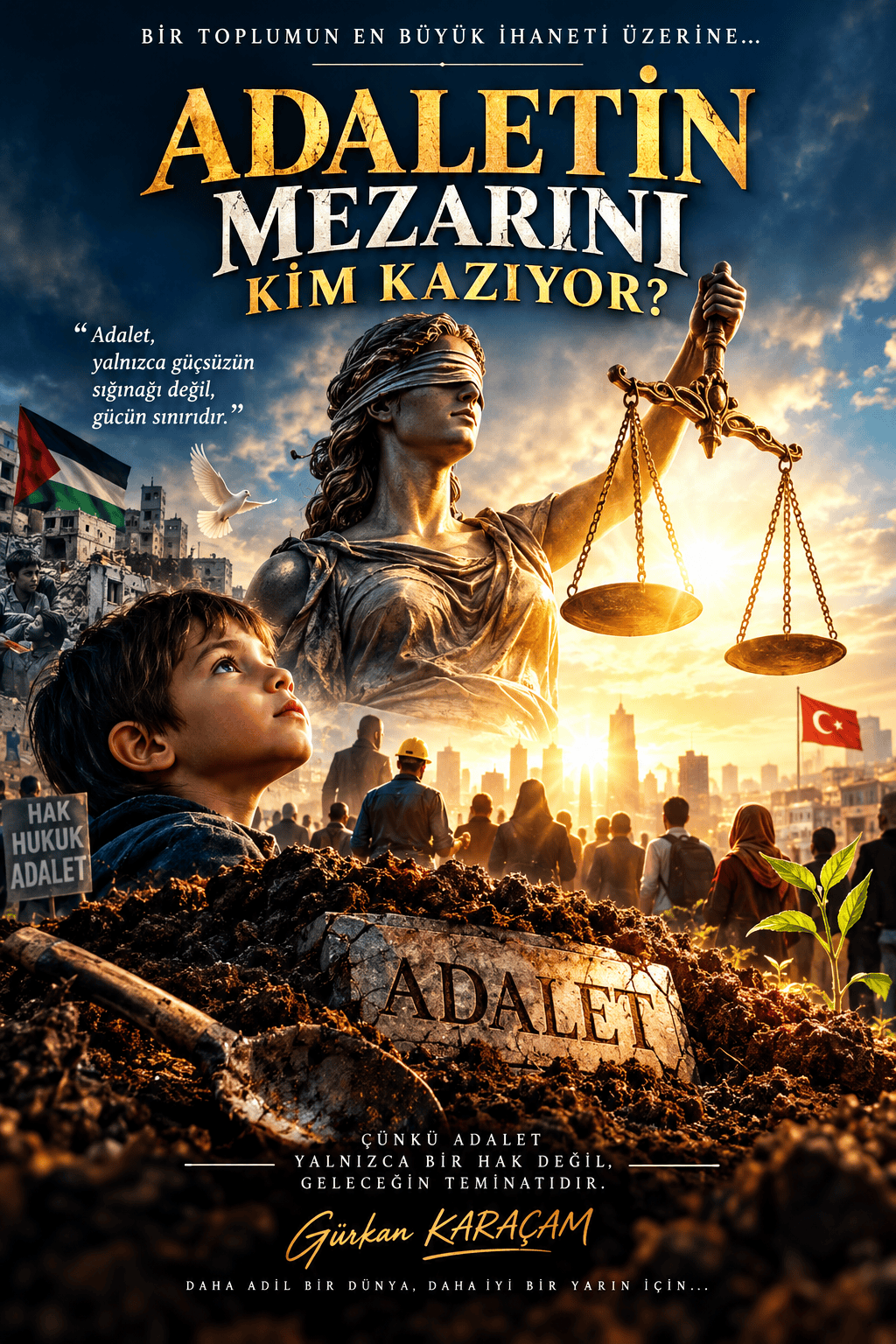 ADALETİN MEZARINI KİM KAZIYOR?                                          BİR TOPLUMUN EN BÜYÜK İHANETİ&nbsp;ÜZERİNE…